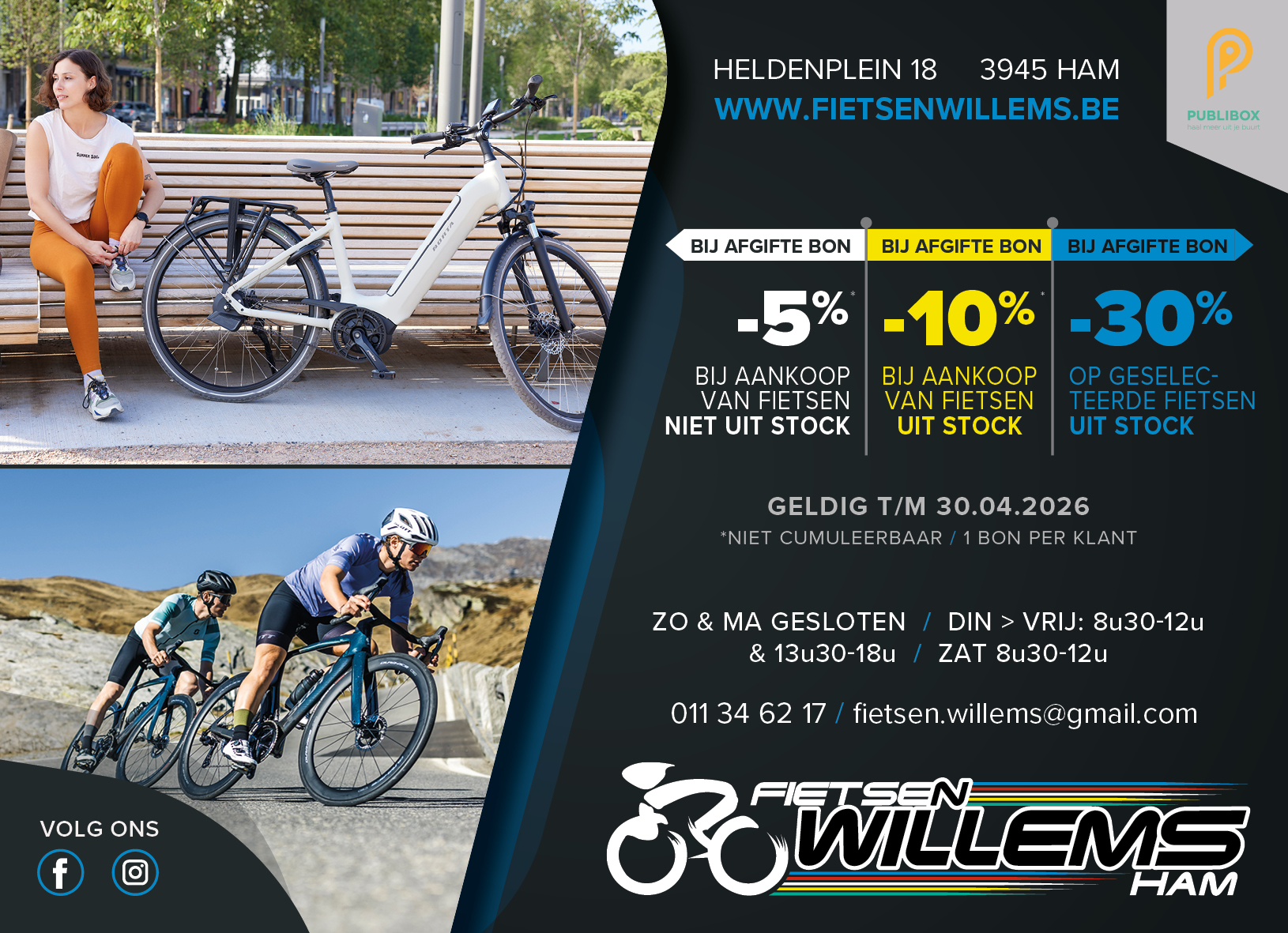 Fietsen Willems Tessenderlo-Ham
