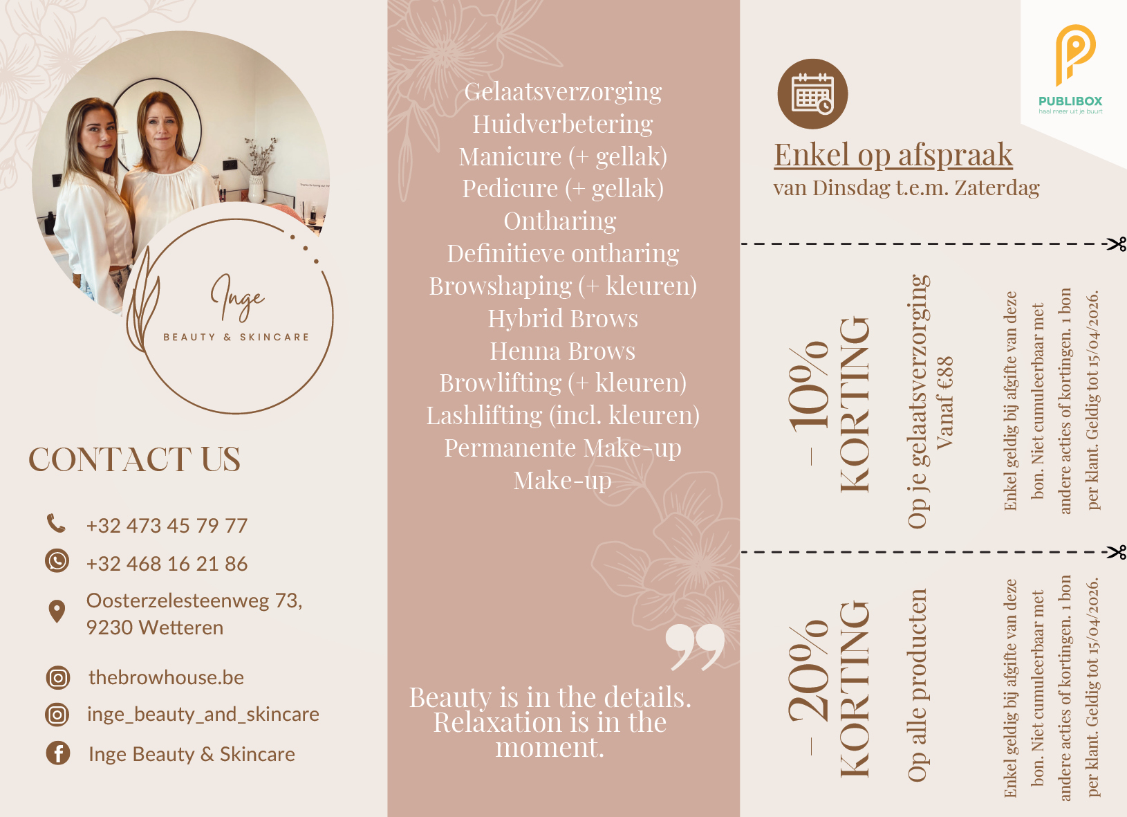 Schoonheidssalon Inge Wetteren