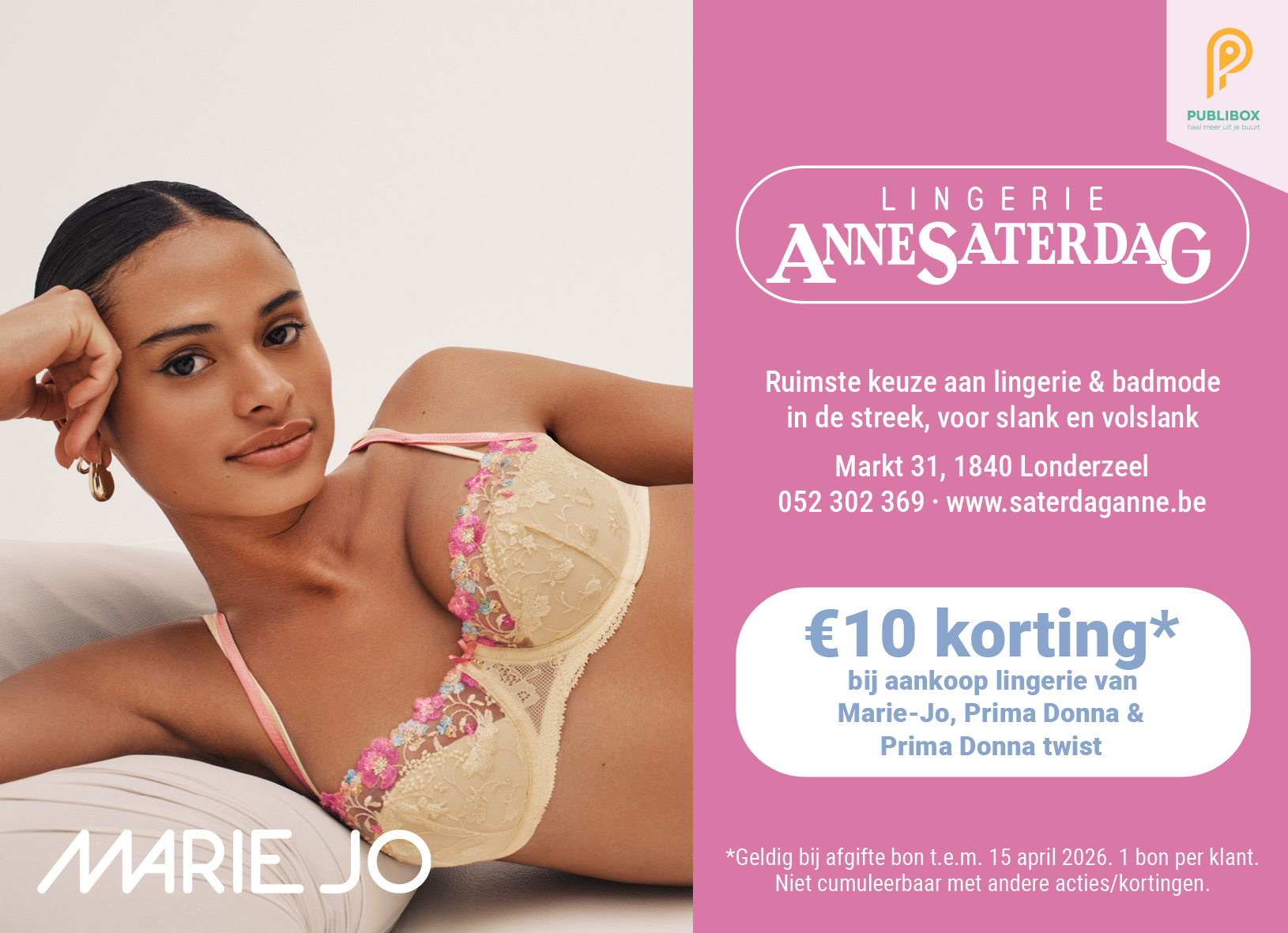 Lingerie Anne Saterdag Londerzeel