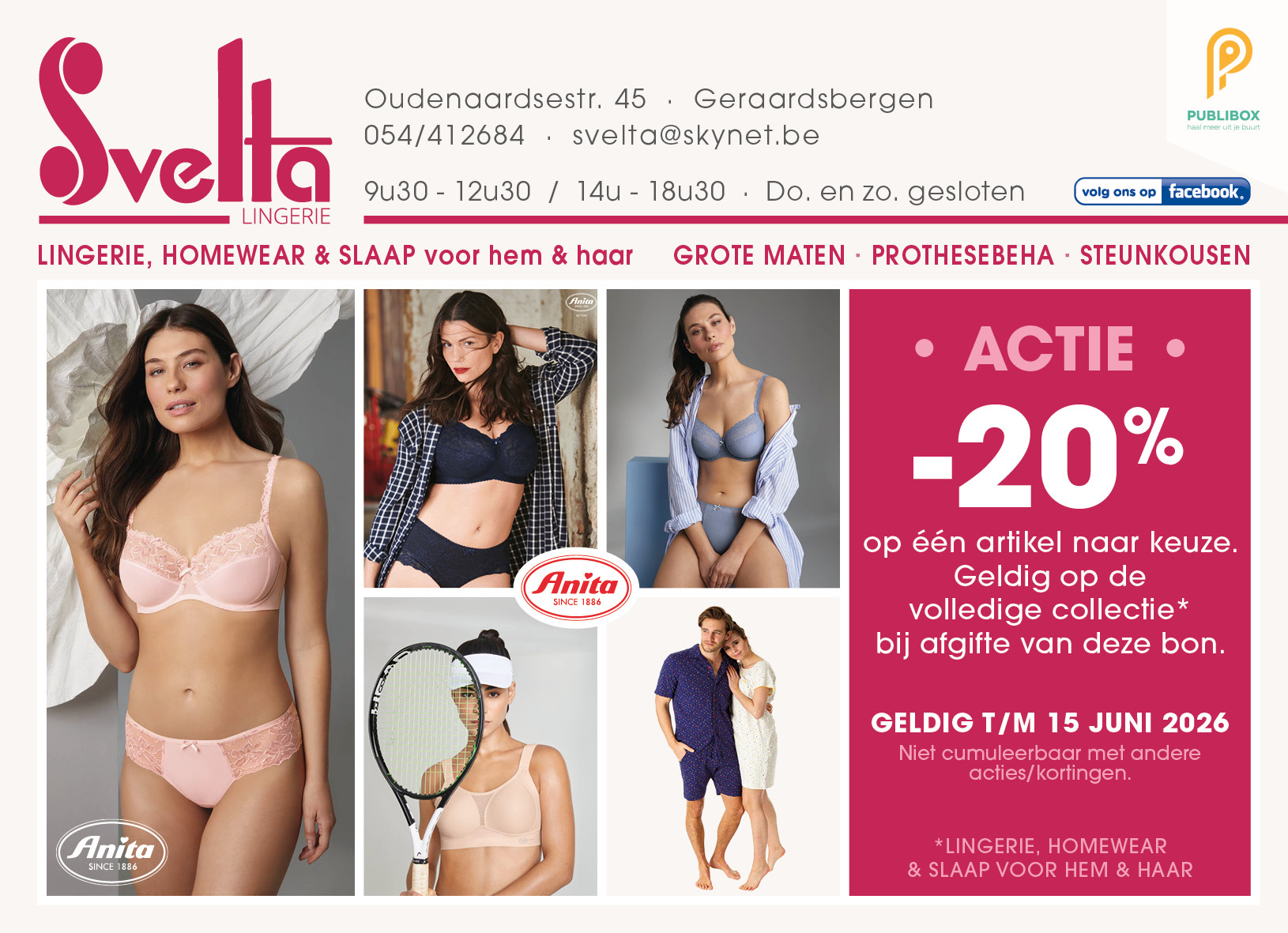 Lingerie Svelta Geraardsbergen