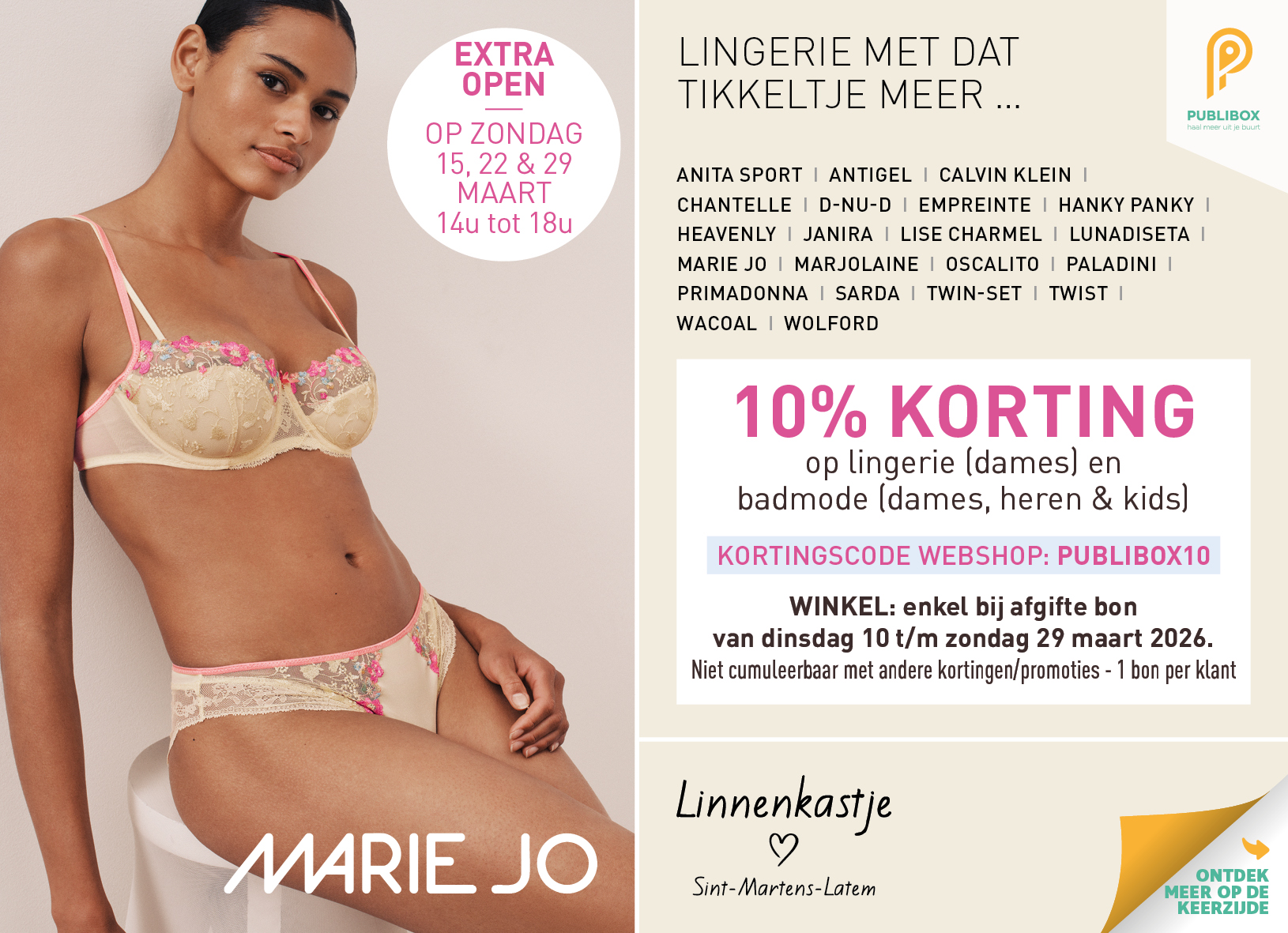 Lingerie 't Linnenkastje Latem