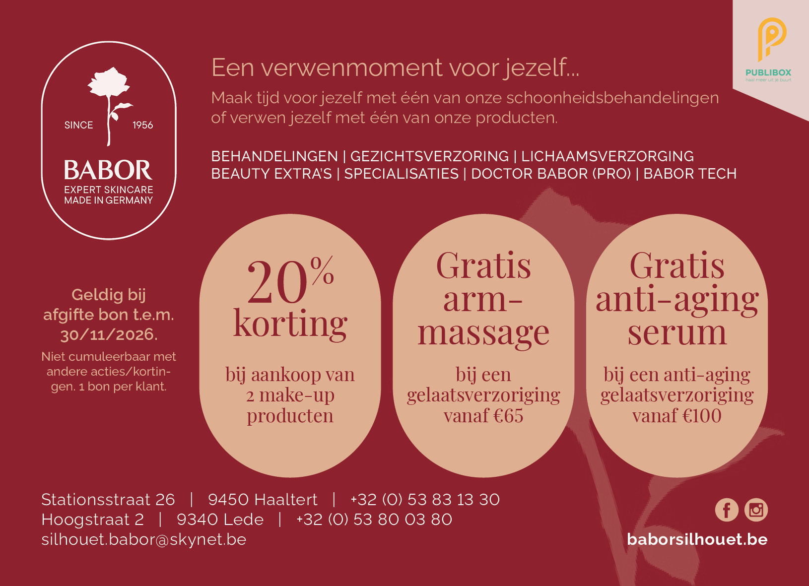 Babor Silhouet Haaltert & Lede