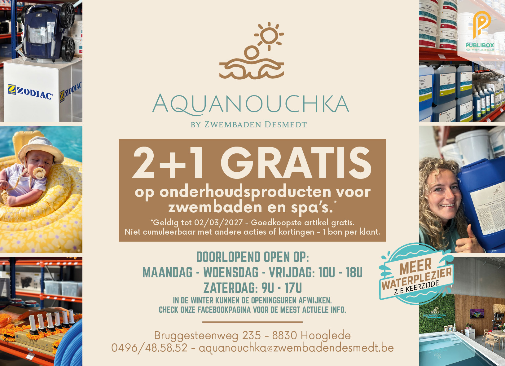 Zwembaden Desmedt - Aquanouchka Hooglede