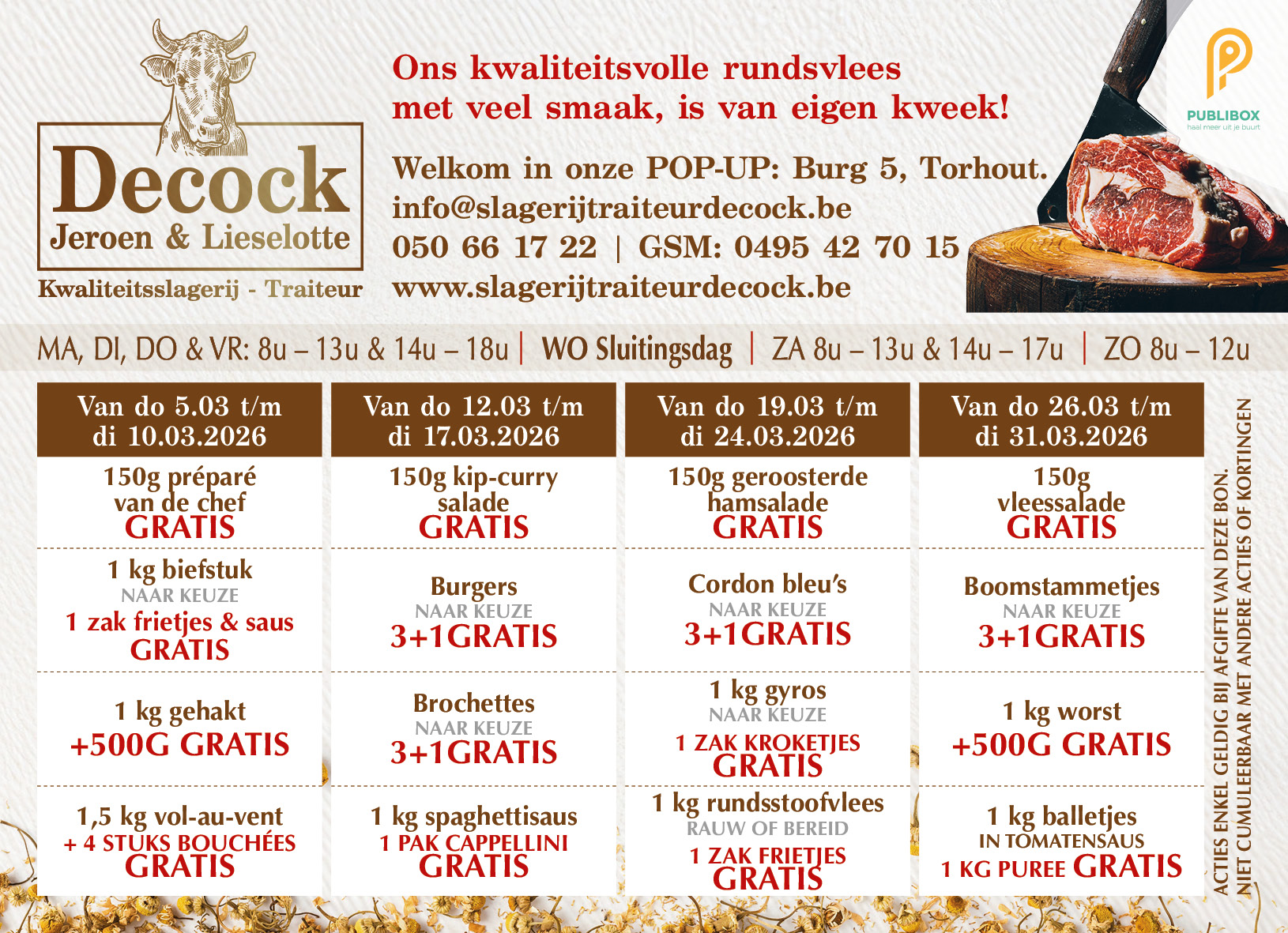 Slagerij Decock Veldegem