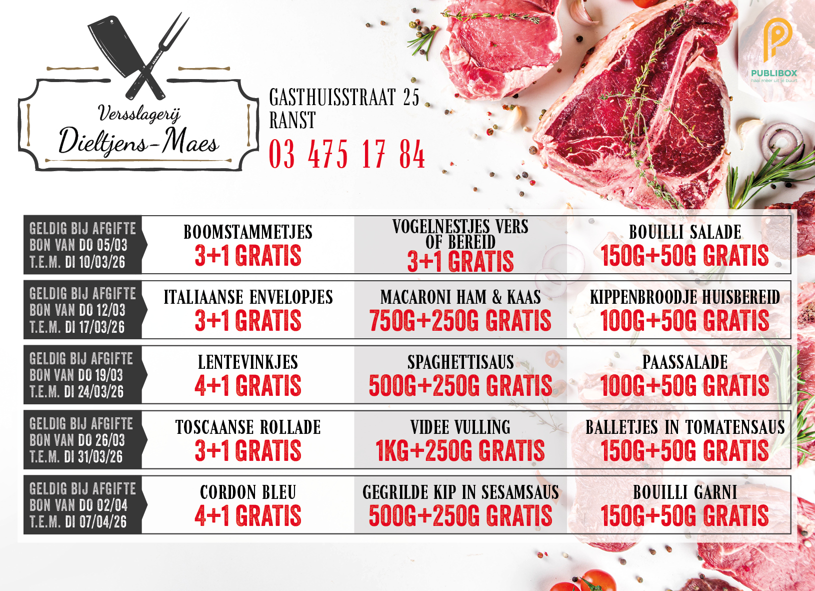 Versslagerij Dieltjens-Maes Ranst