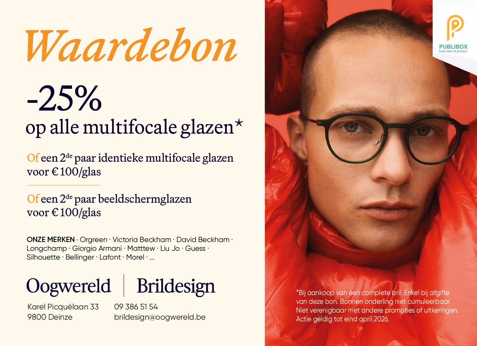 Oogwereld Brildesign Deinze
