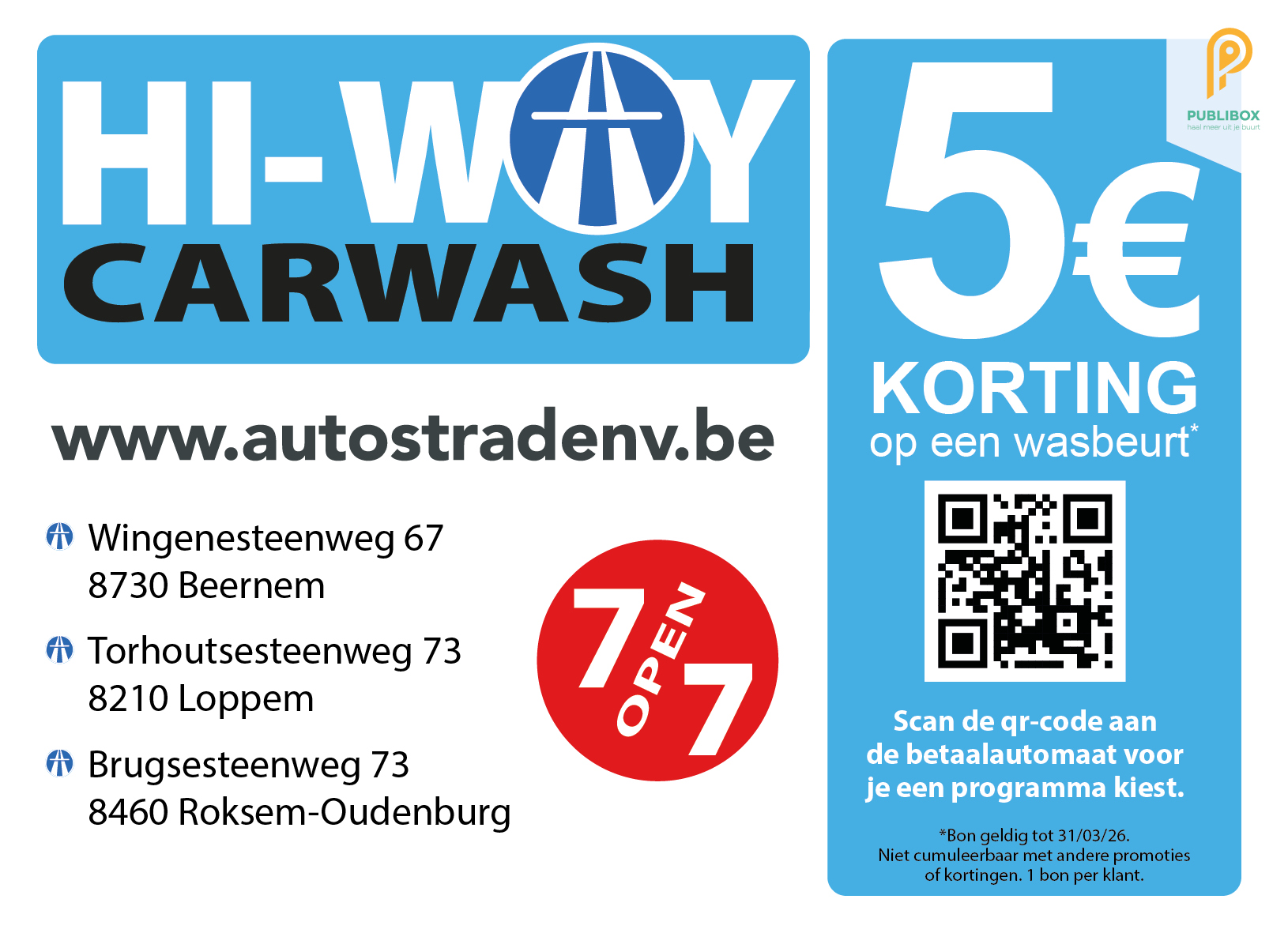 Autostrade Carwash Beernem