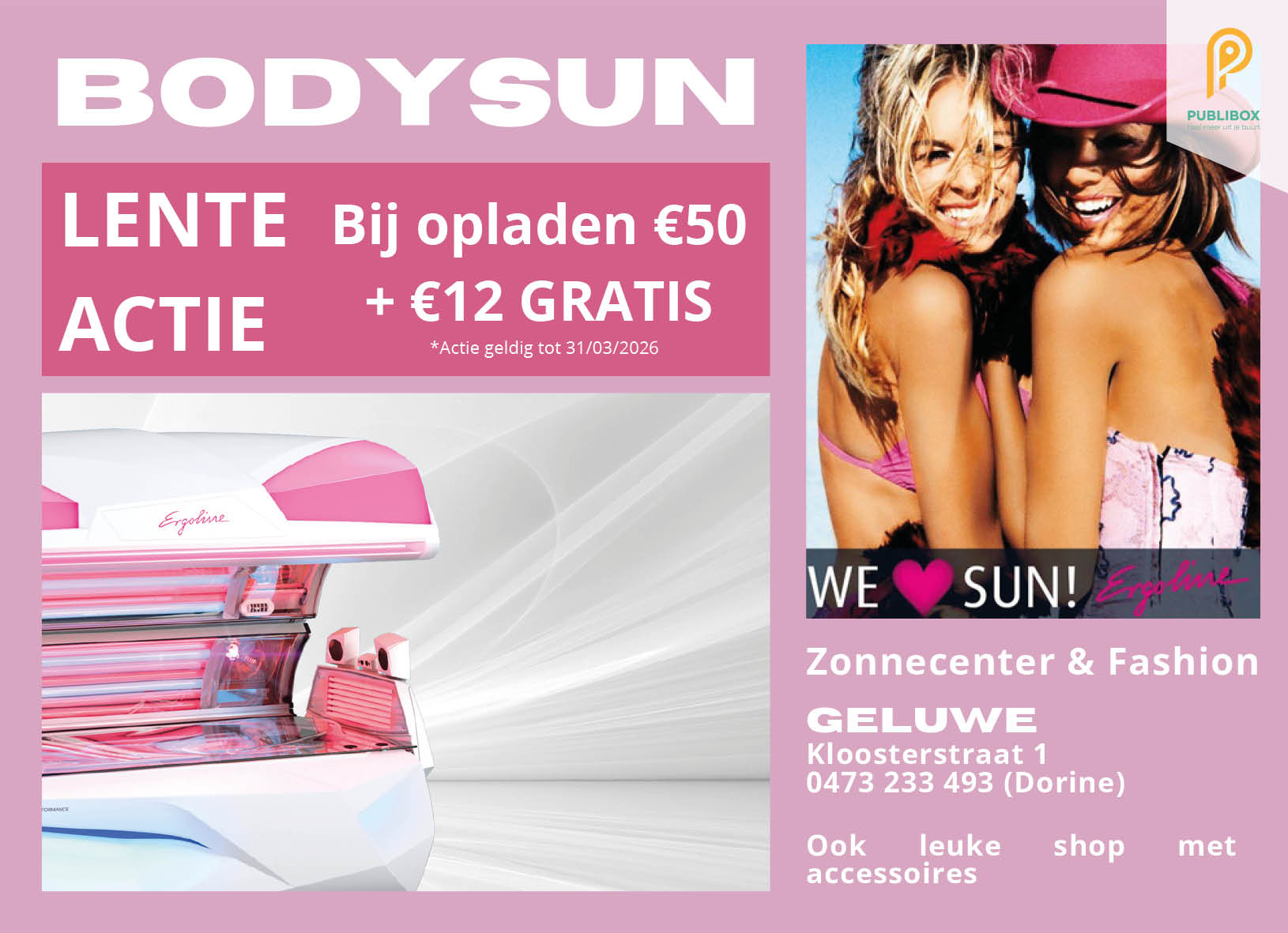 Zonnecenter Bodysun Geluwe