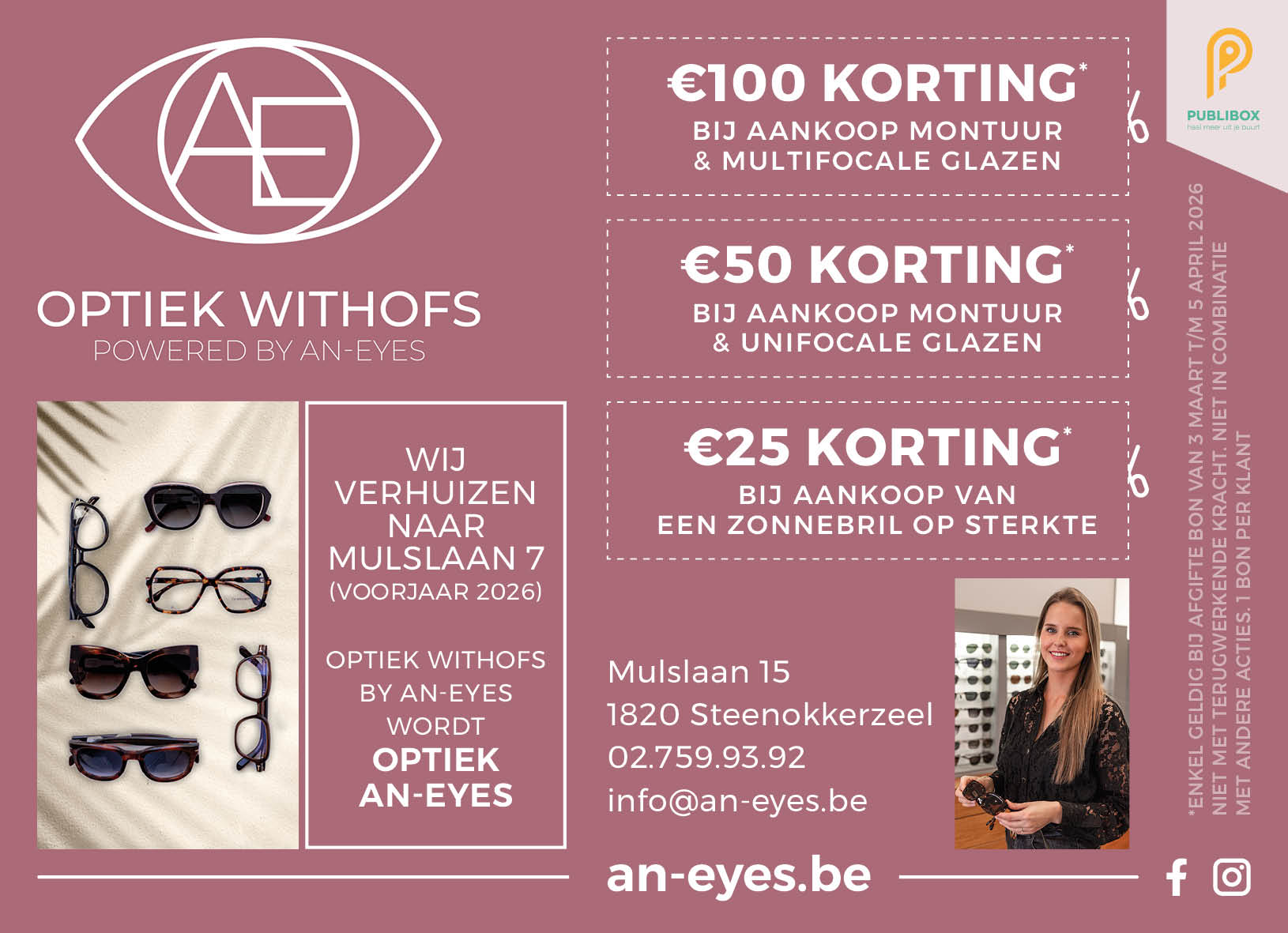 Optiek An-Eyes Steenokkerzeel