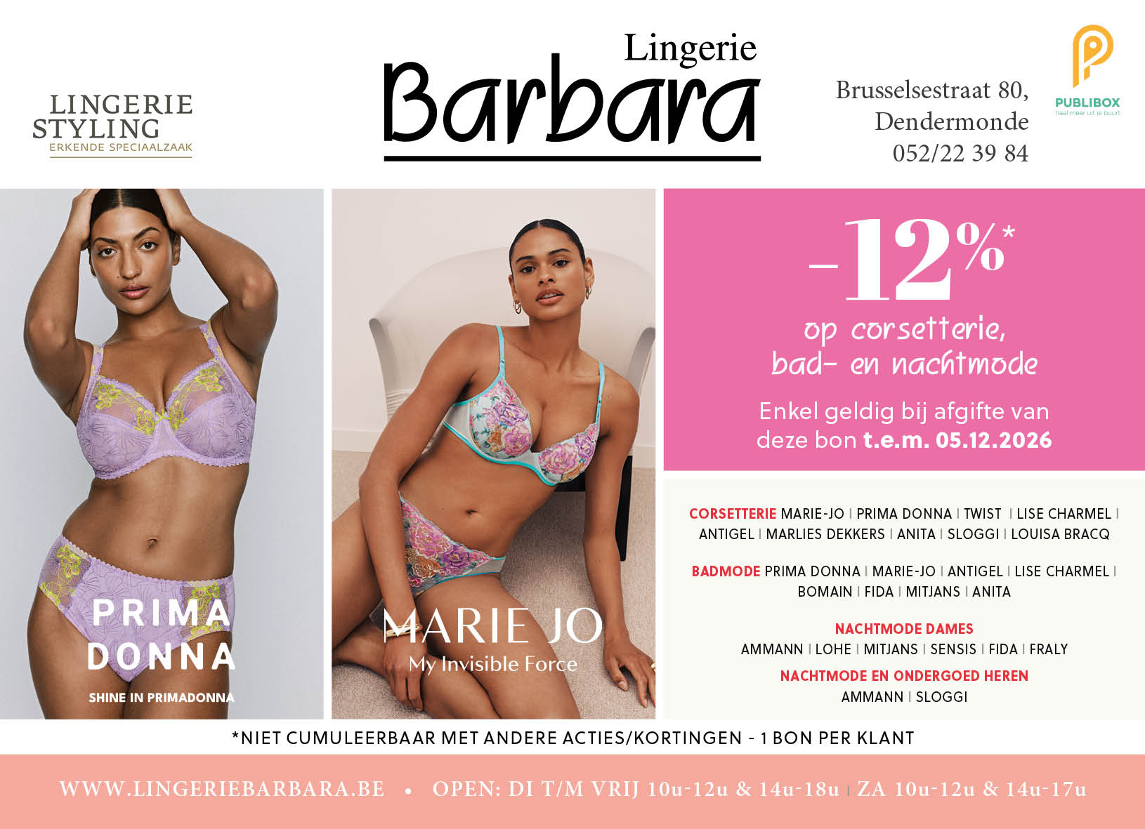 Lingerie Barbara Dendermonde