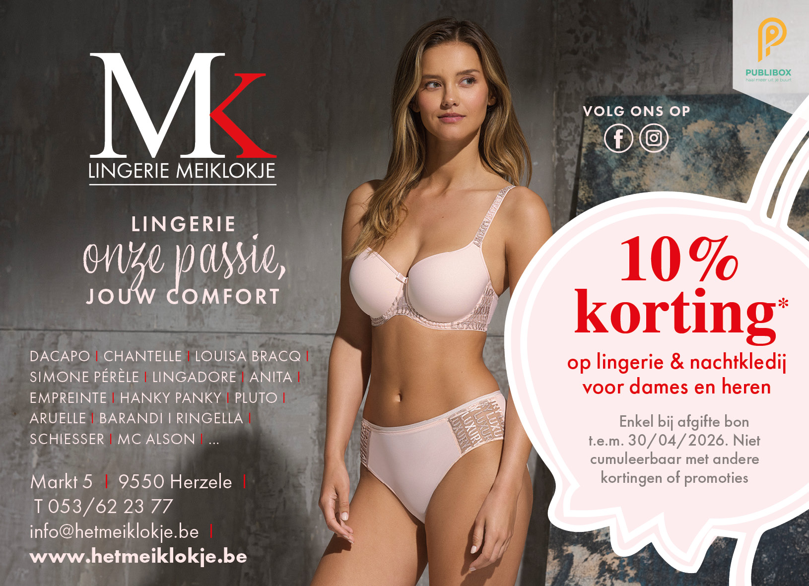 Lingerie Het Meiklokje Herzele