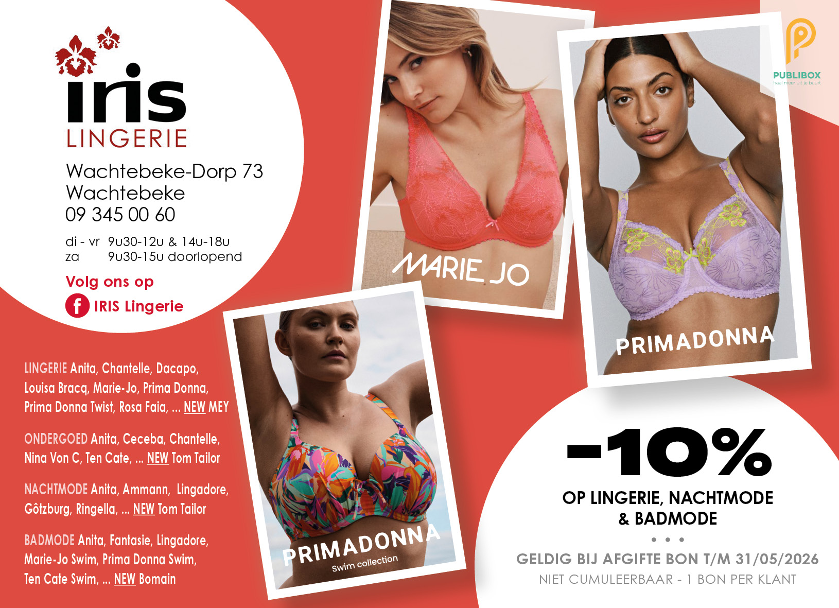 Lingerie Iris Wachtebeke