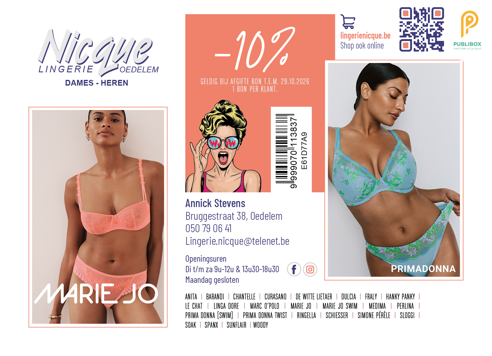 Lingerie Nicque Oedelem