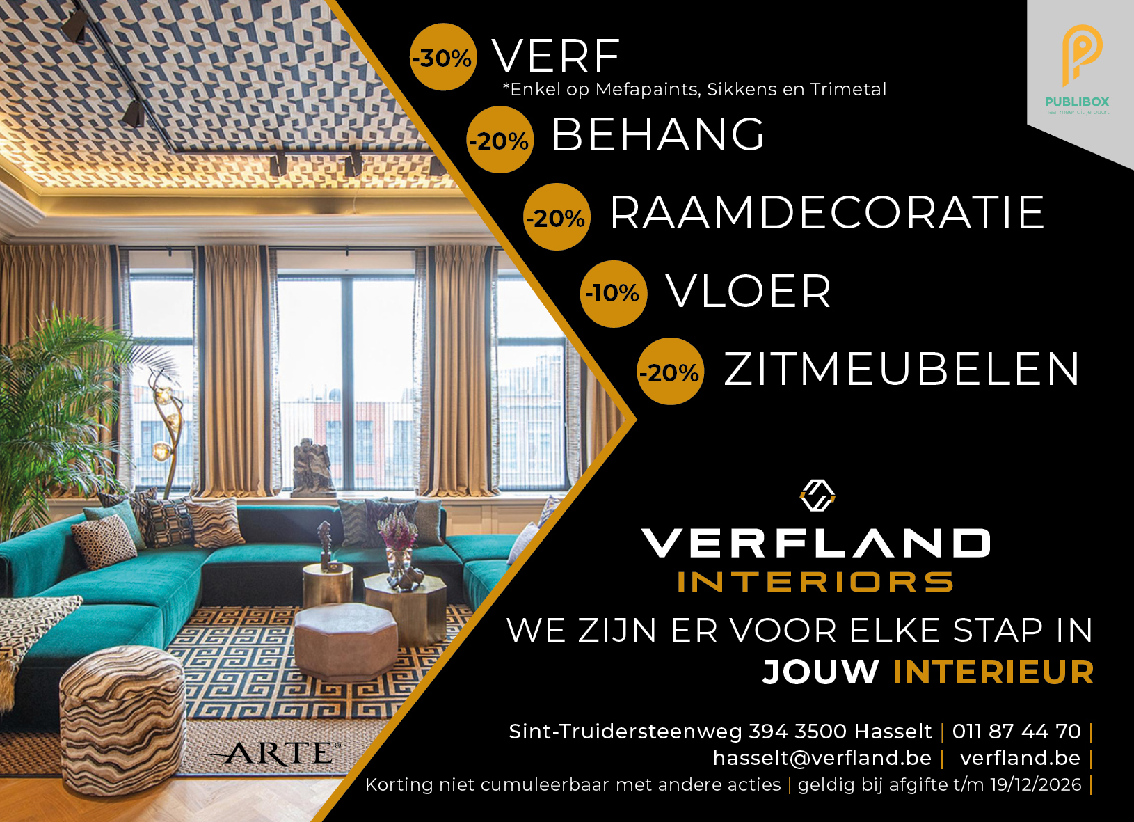 Verfland Interiors Hasselt