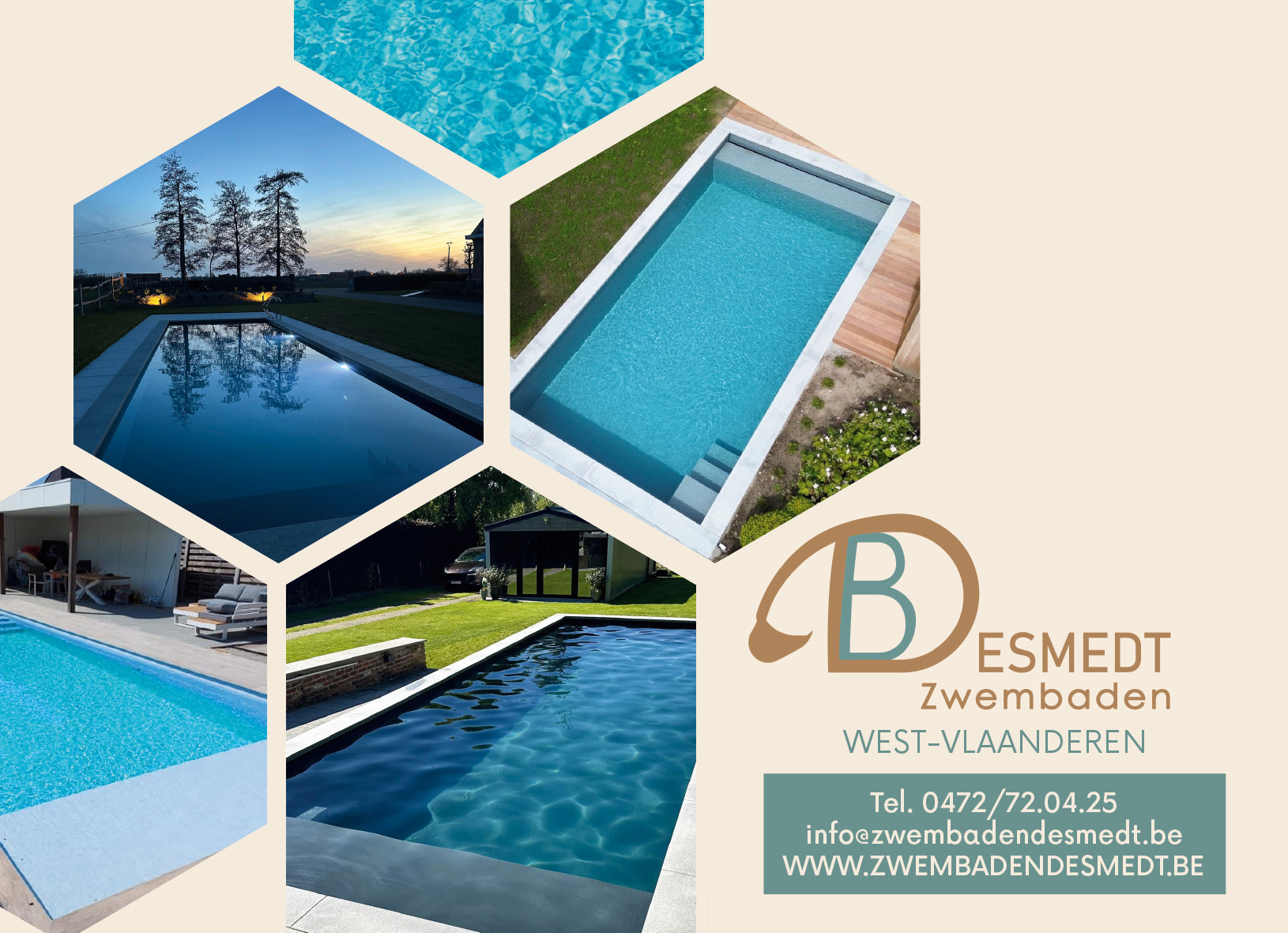 Zwembaden Desmedt - Aquanouchka Hooglede