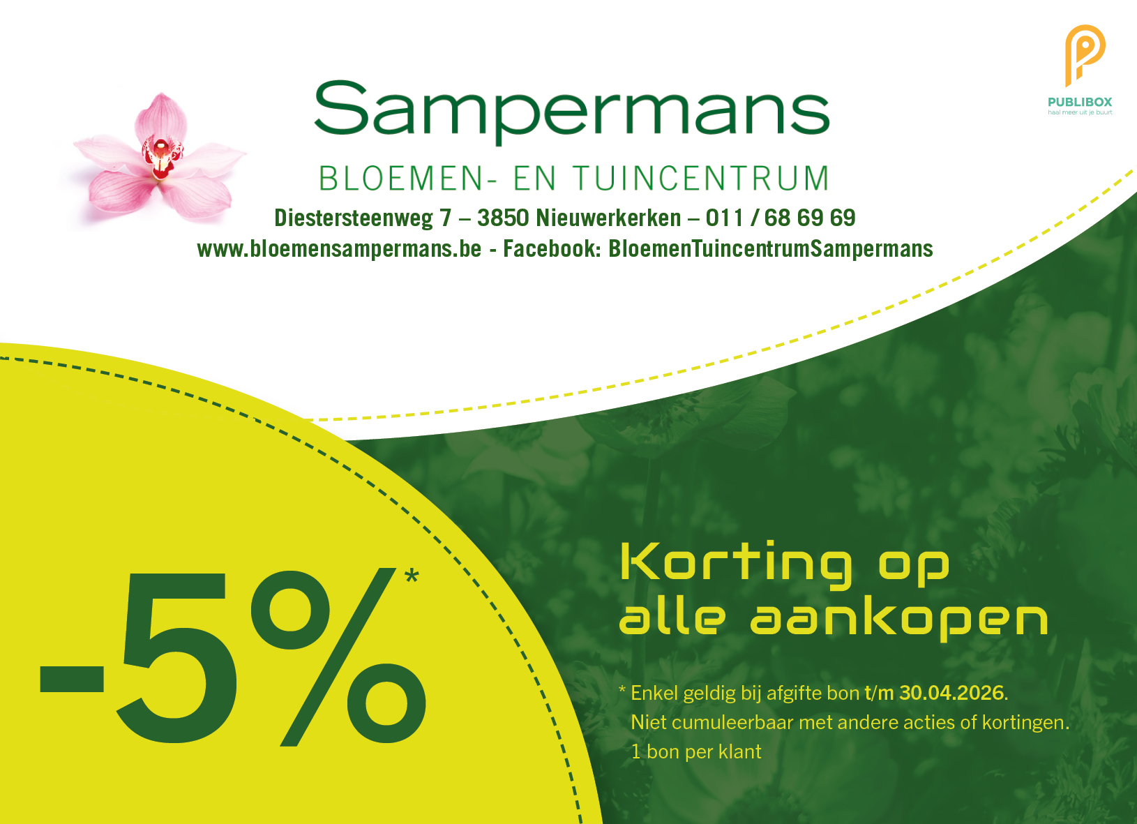 Bloemen- en Tuincentrum Sampermans Nieuwerkerken