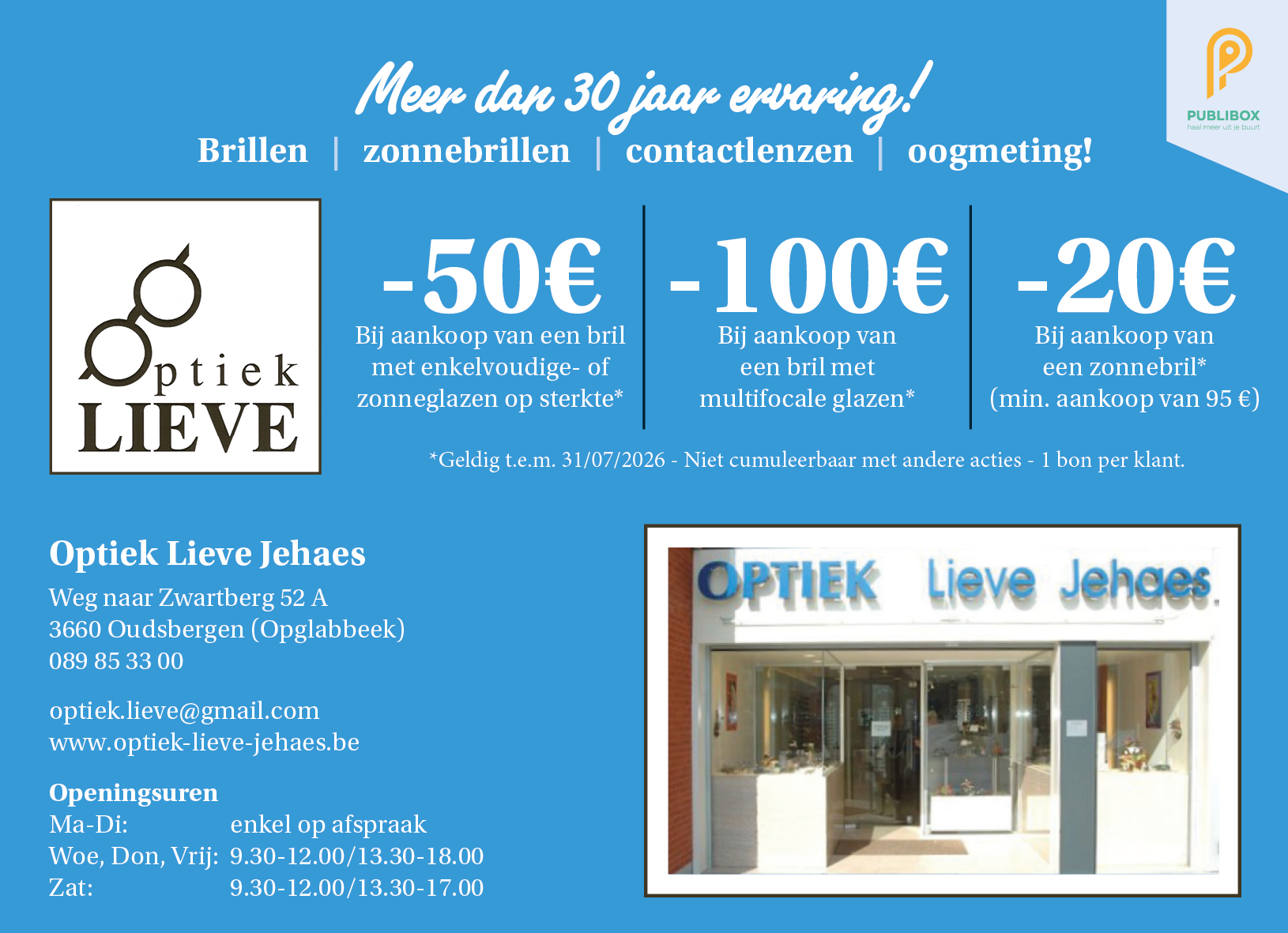 Optiek Lieve Oudsbergen