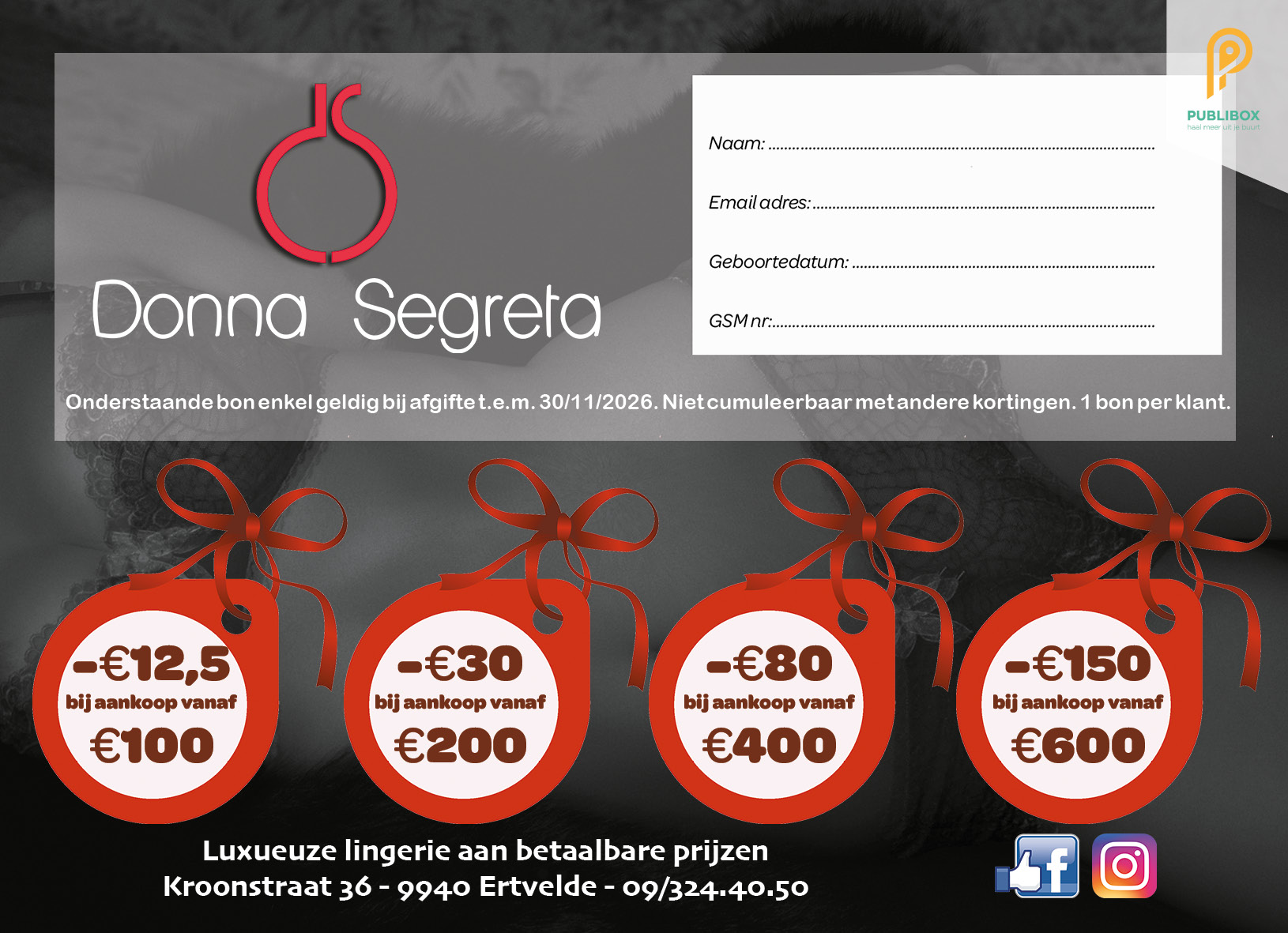 Donna Segreta Evergem