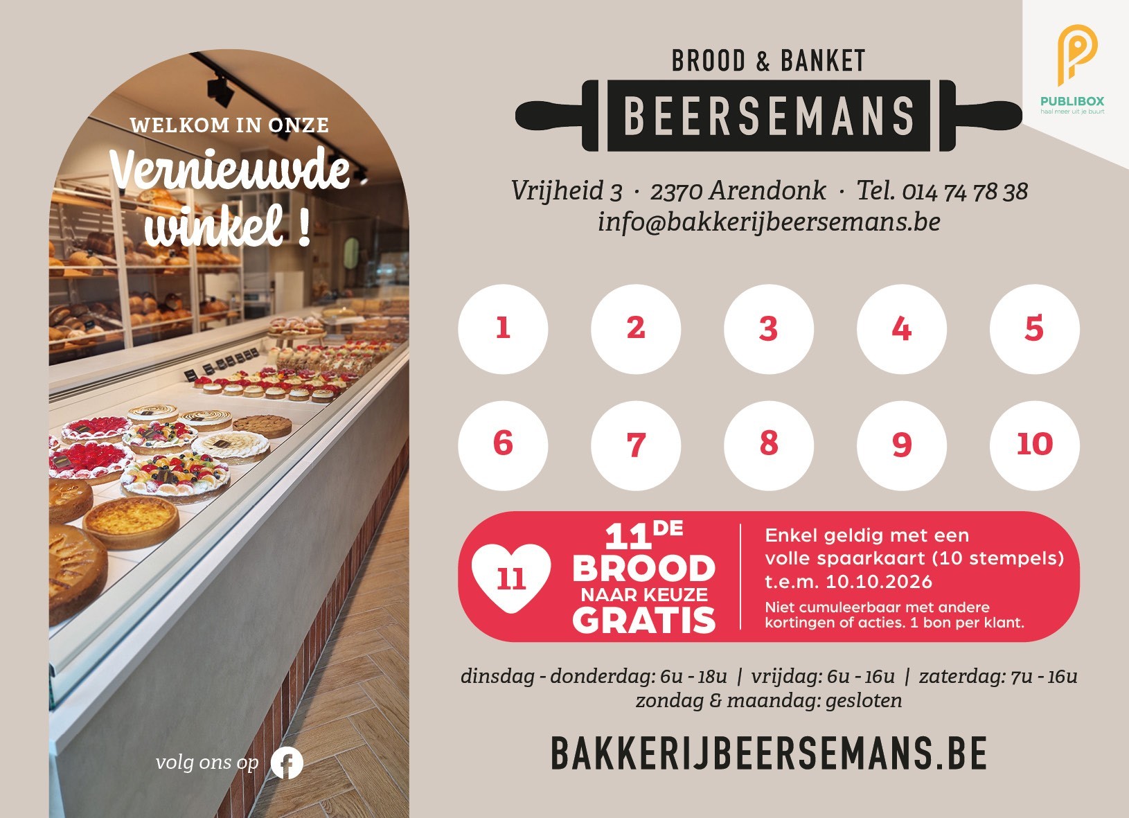 10+1 gratis!