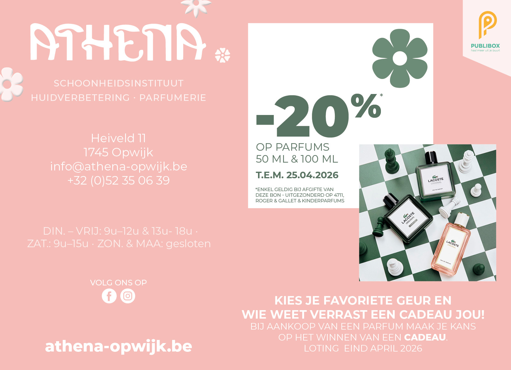 Schoonheidsinstituut Athena Opwijk