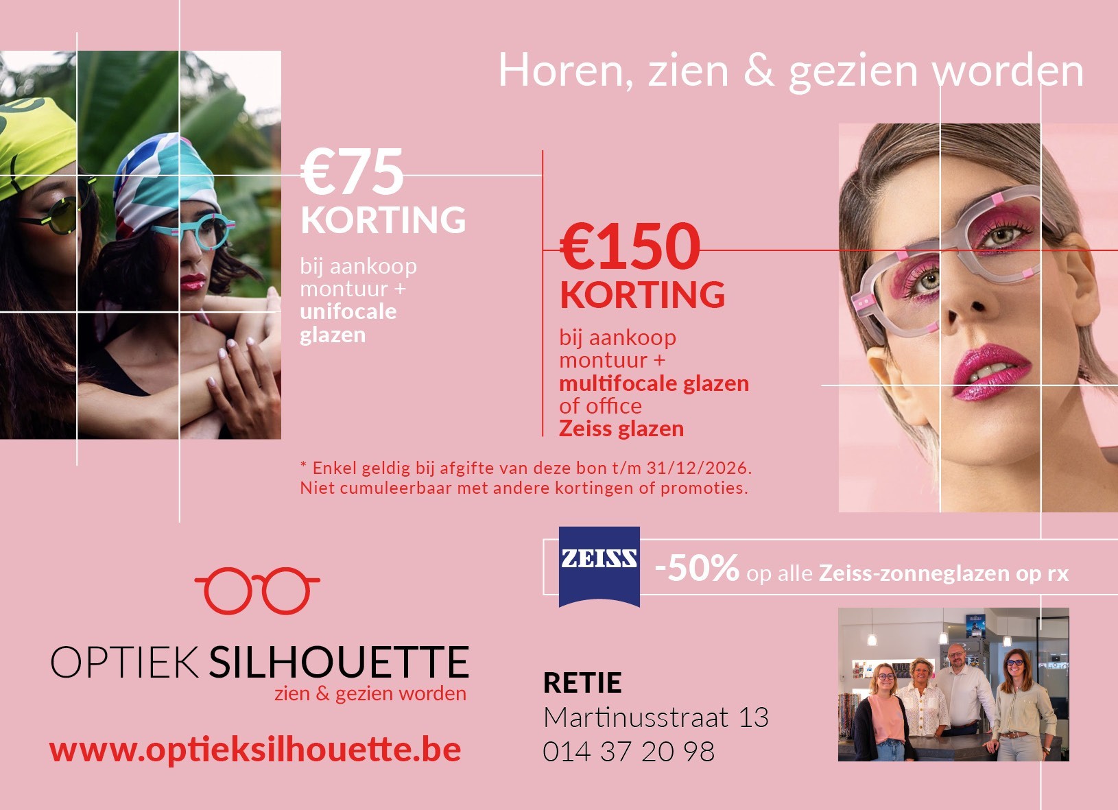 Ontdek onze optiekpromo's
