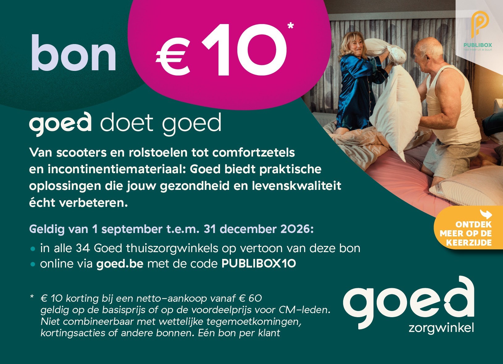 €10 korting bij Goed