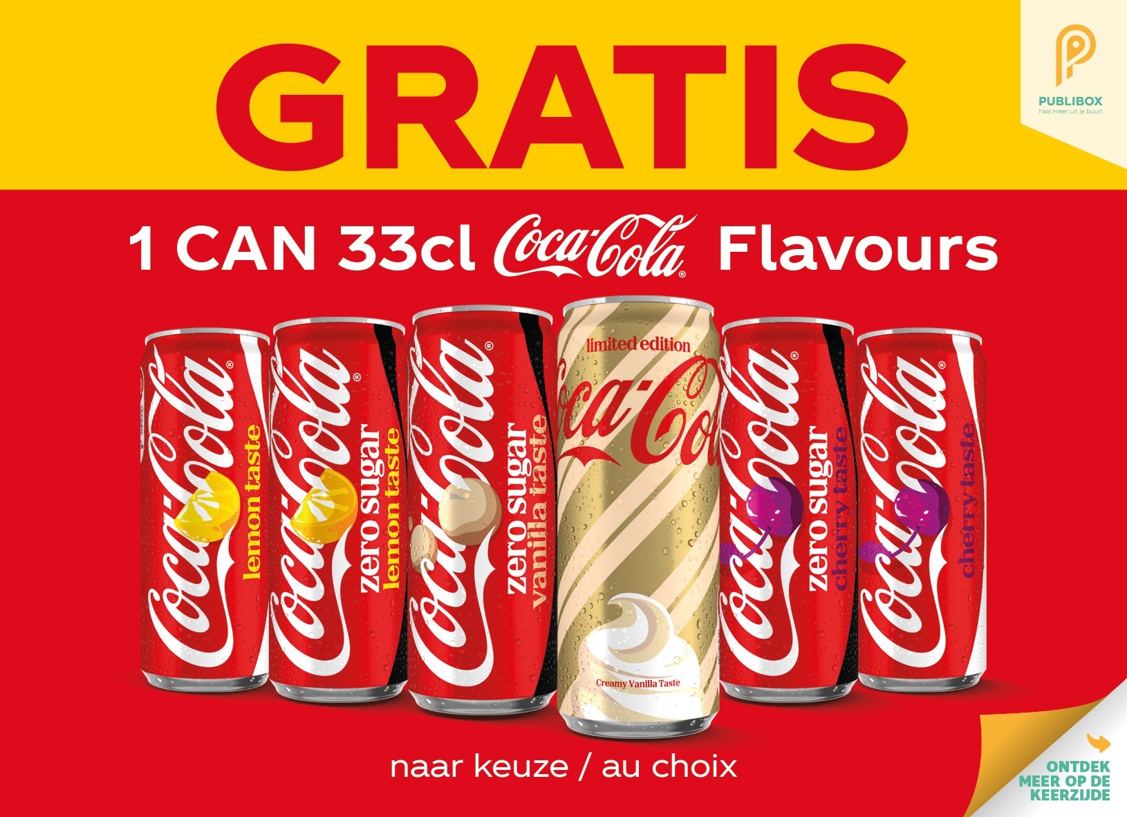 Gratis Coca-Cola Flavour naar keuze 33