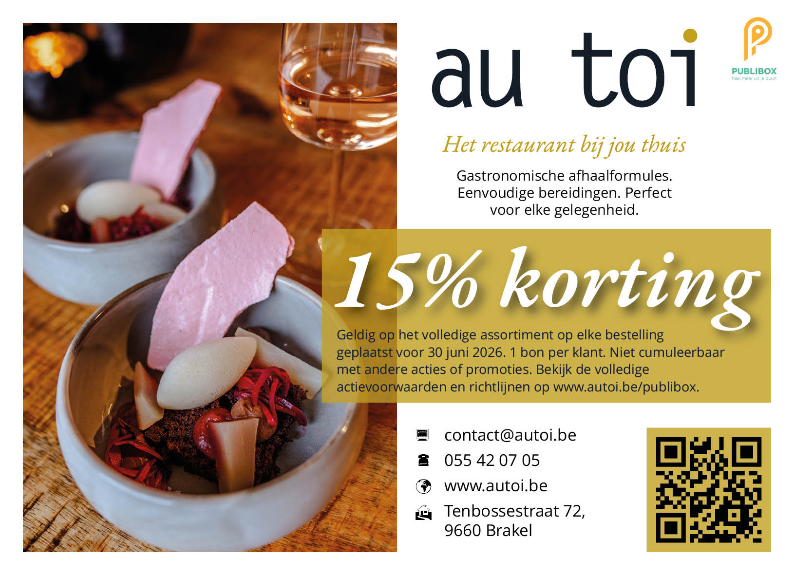 AU TOI - Gastronomische Traiteur Brakel