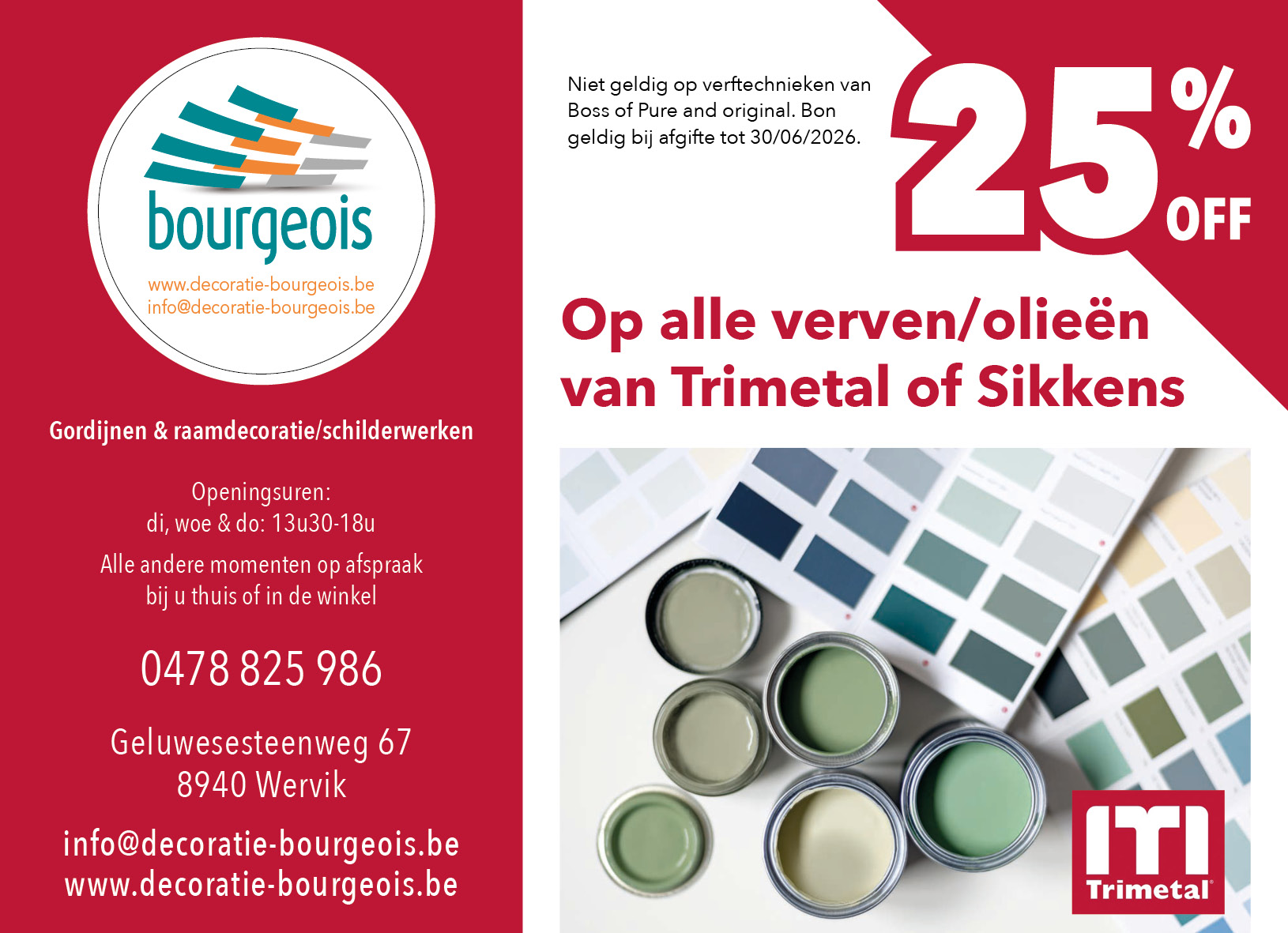 Decoratie Bourgeois Wervik